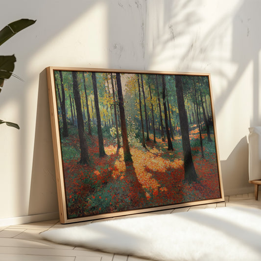 Autumn Light Dances Through Trees