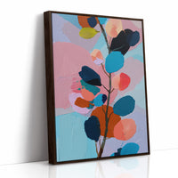 Abstract Botany in Pastel Symphony