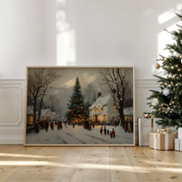 Village Square Glows With Winter Magic