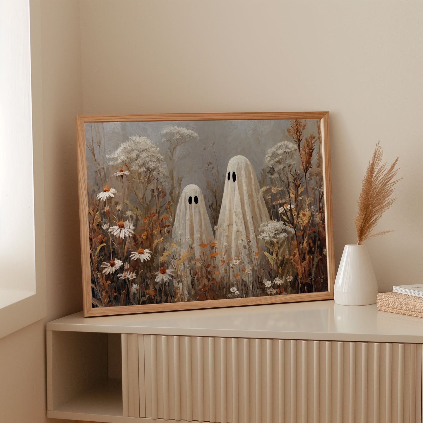 Friendly Phantoms Among Wild Daisies