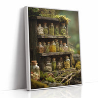 Forest Secrets In Glass Bottles