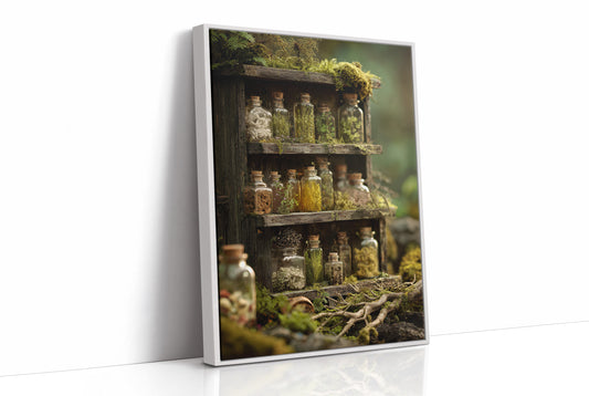 Forest Secrets In Glass Bottles