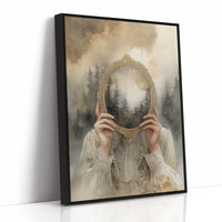 Forests Framed In Golden Memory