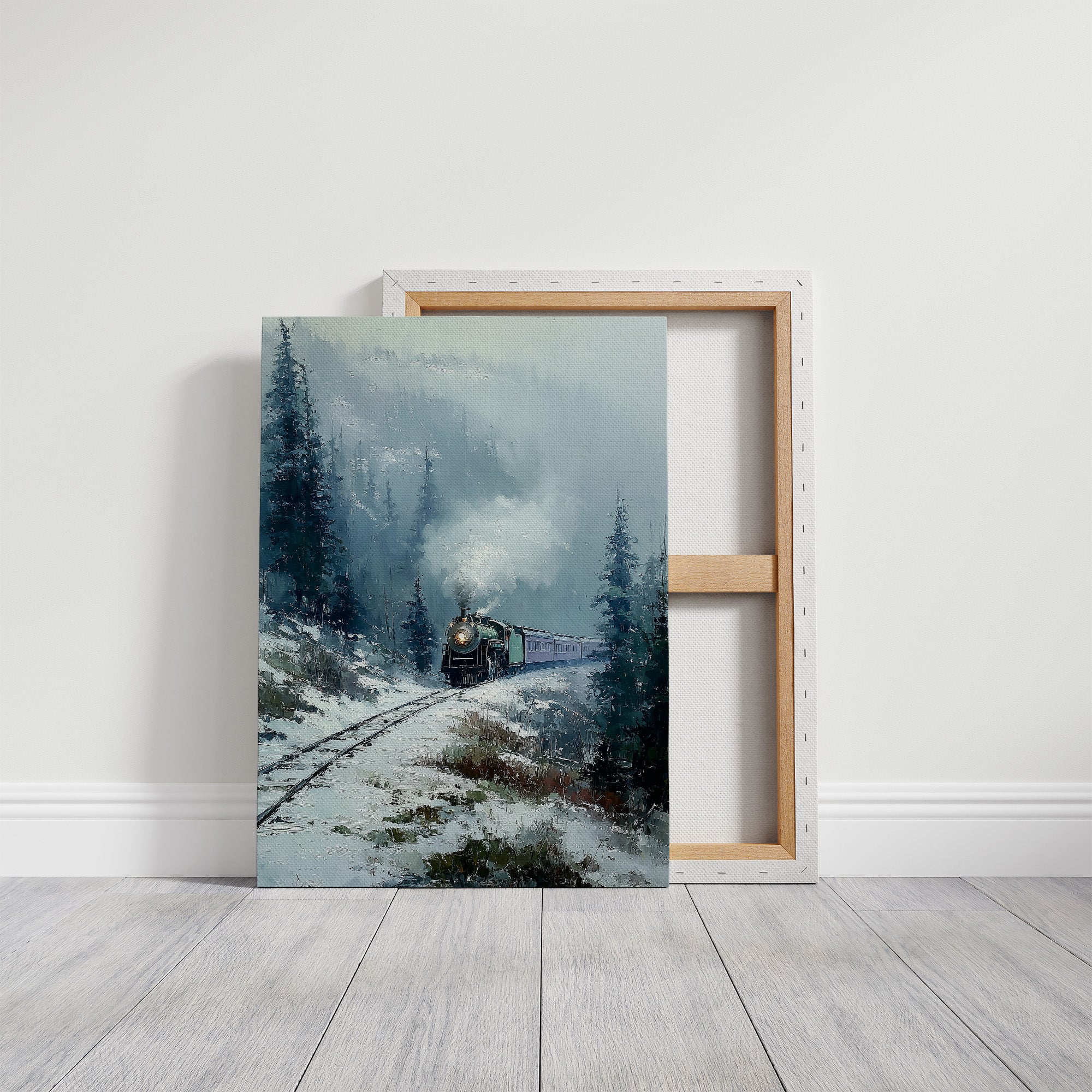 Steam Through the Silent Pines