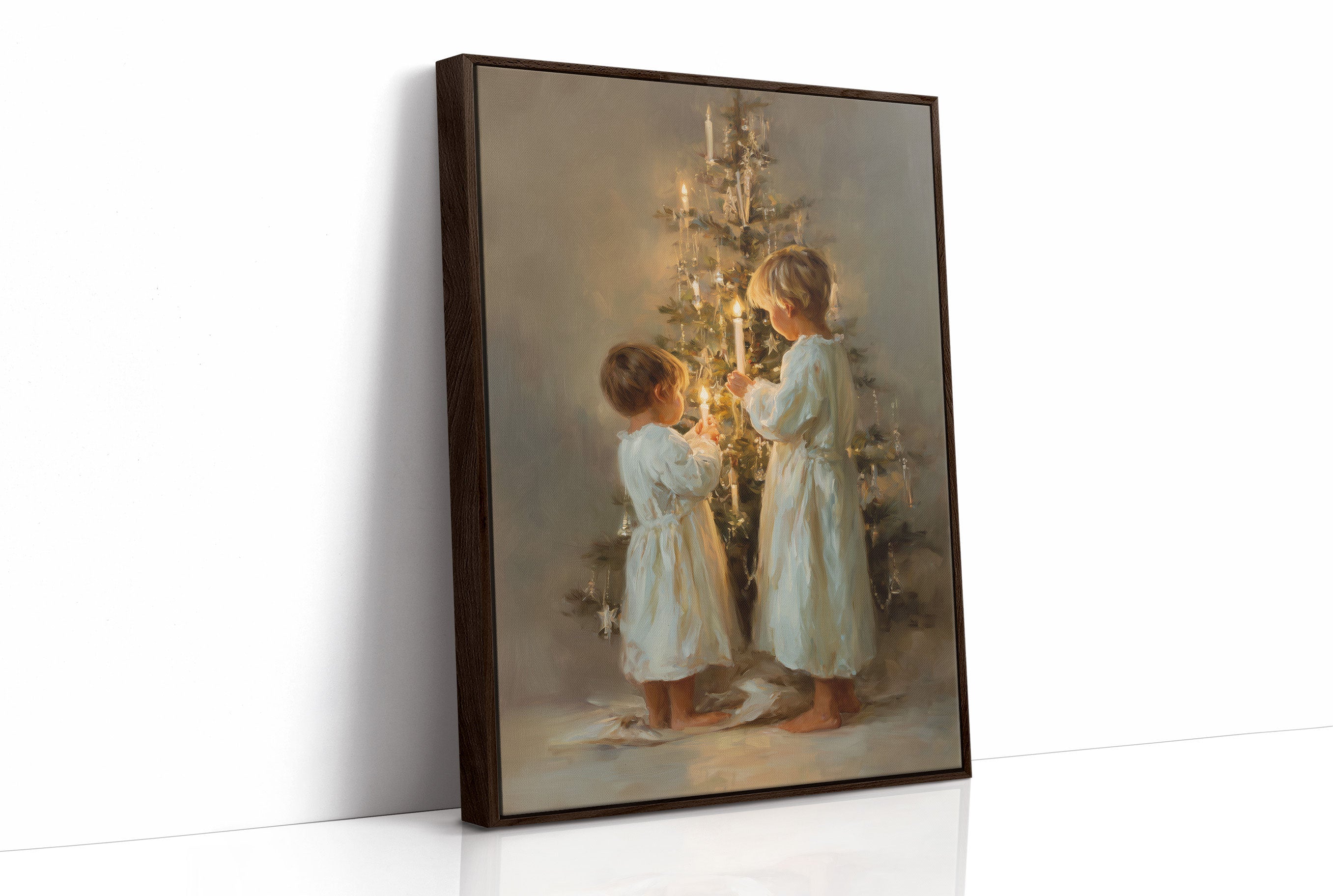 December Magic Glows In White