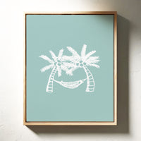 Island Rest Between Gentle Palms