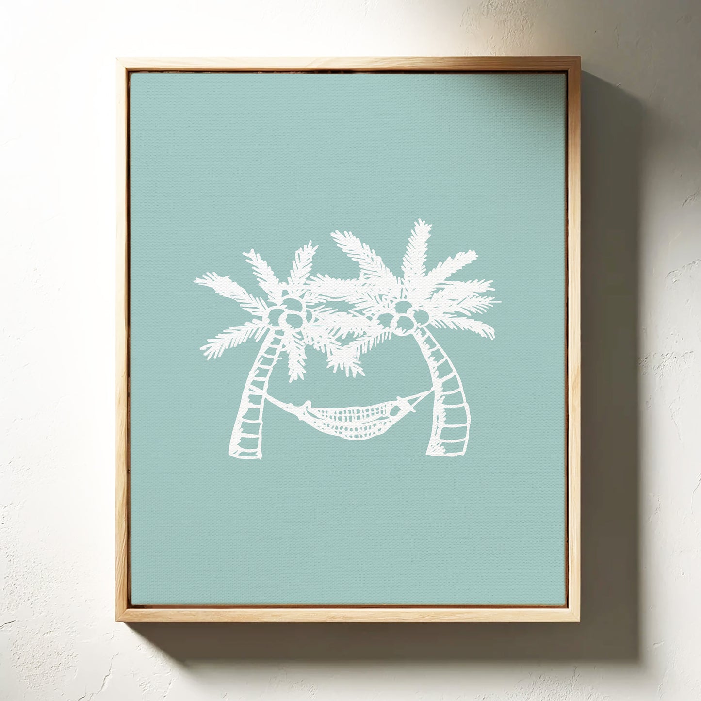 Island Rest Between Gentle Palms