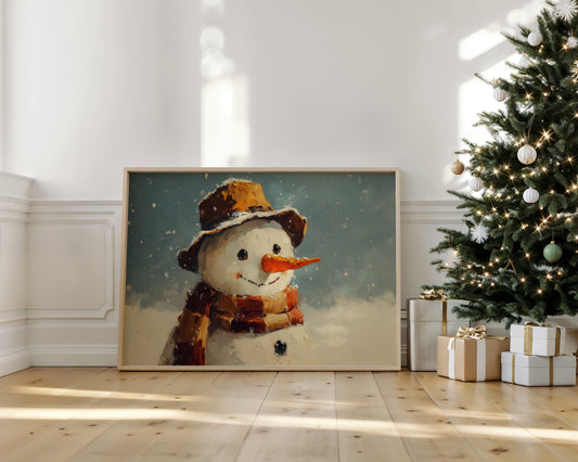 Frosty Wears His Favorite Hat