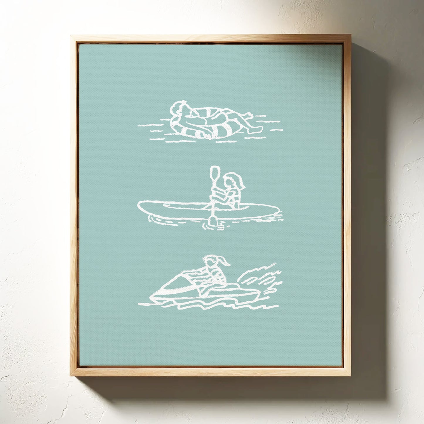Lake Days Float Through Memory
