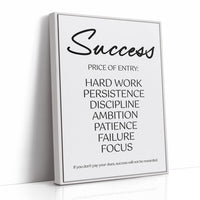 Success: Elegant Script Price of Entry