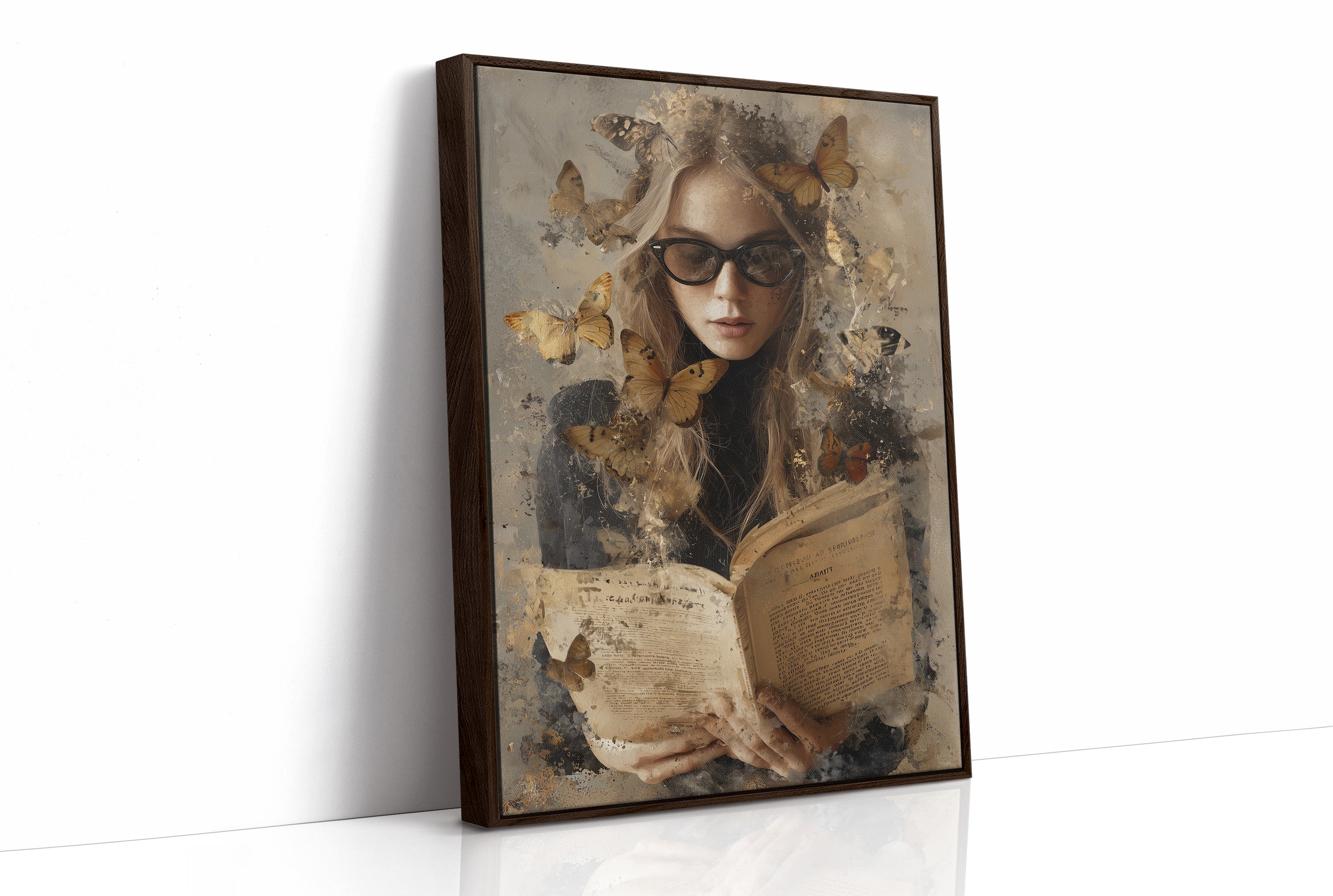 Butterflies Escape From Ancient Pages