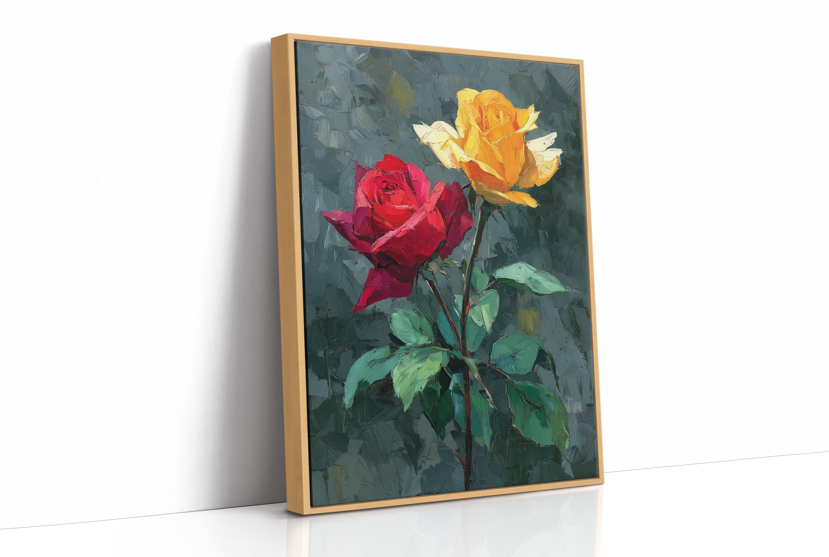 Two Roses, Two Different Fires