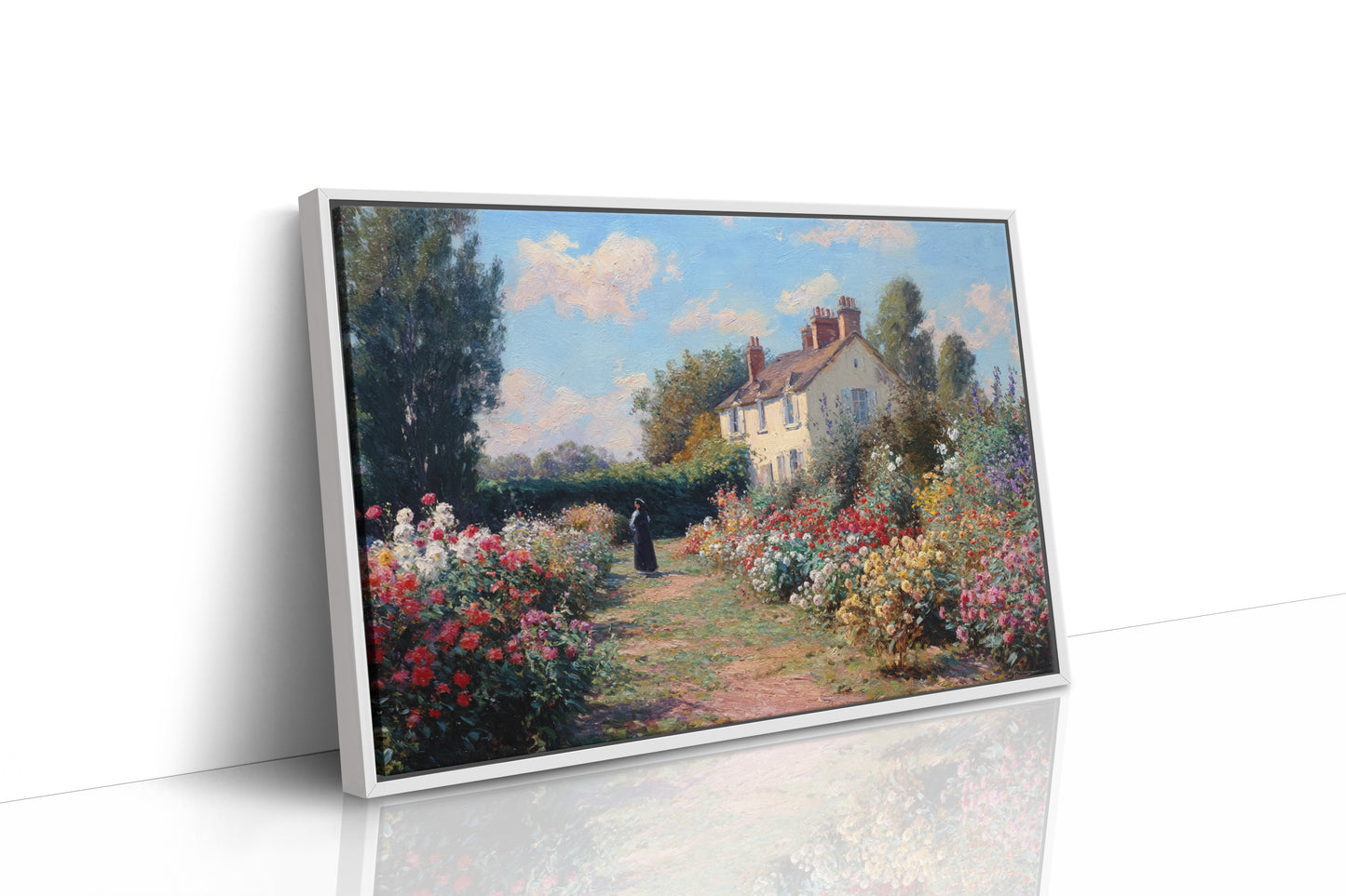 A Path Through Blooming Memories