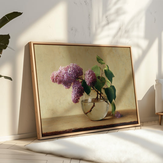 Lilacs Dance In Crystal Light