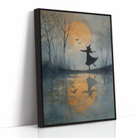 Moonlit Dance Across Still Waters