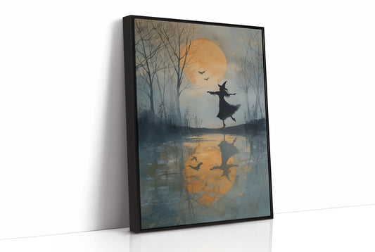 Moonlit Dance Across Still Waters