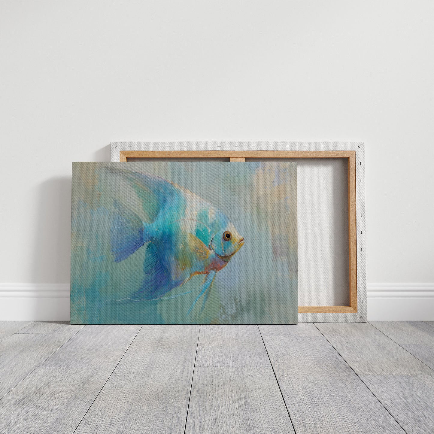 Azure Dancer In Tranquil Waters