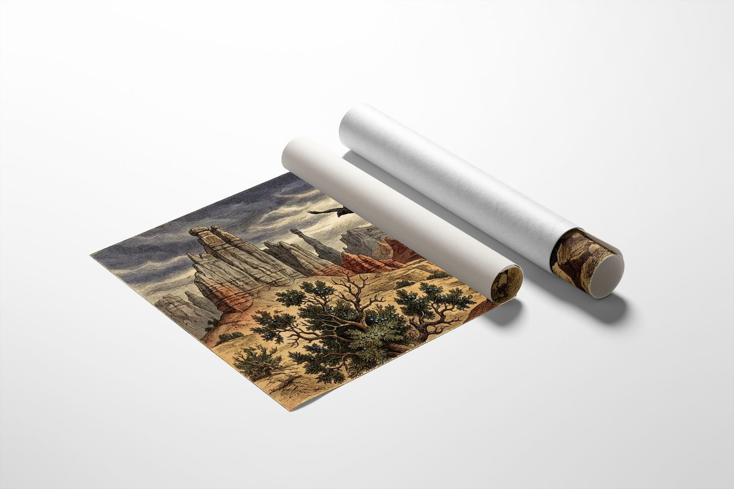 Raven Over the Red Spires