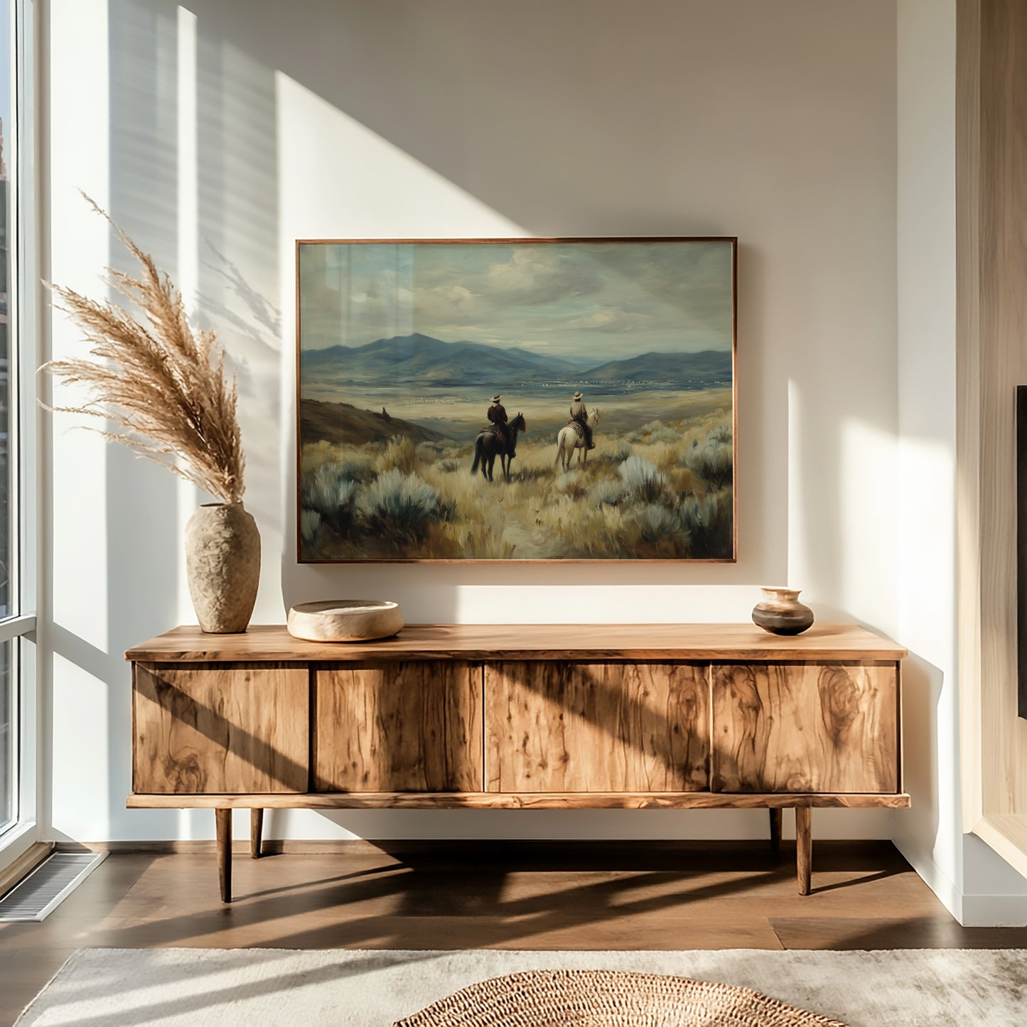 Sagebrush Tales Under Mountain Skies