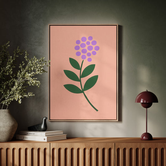 Simple Circles Bloom In Spring