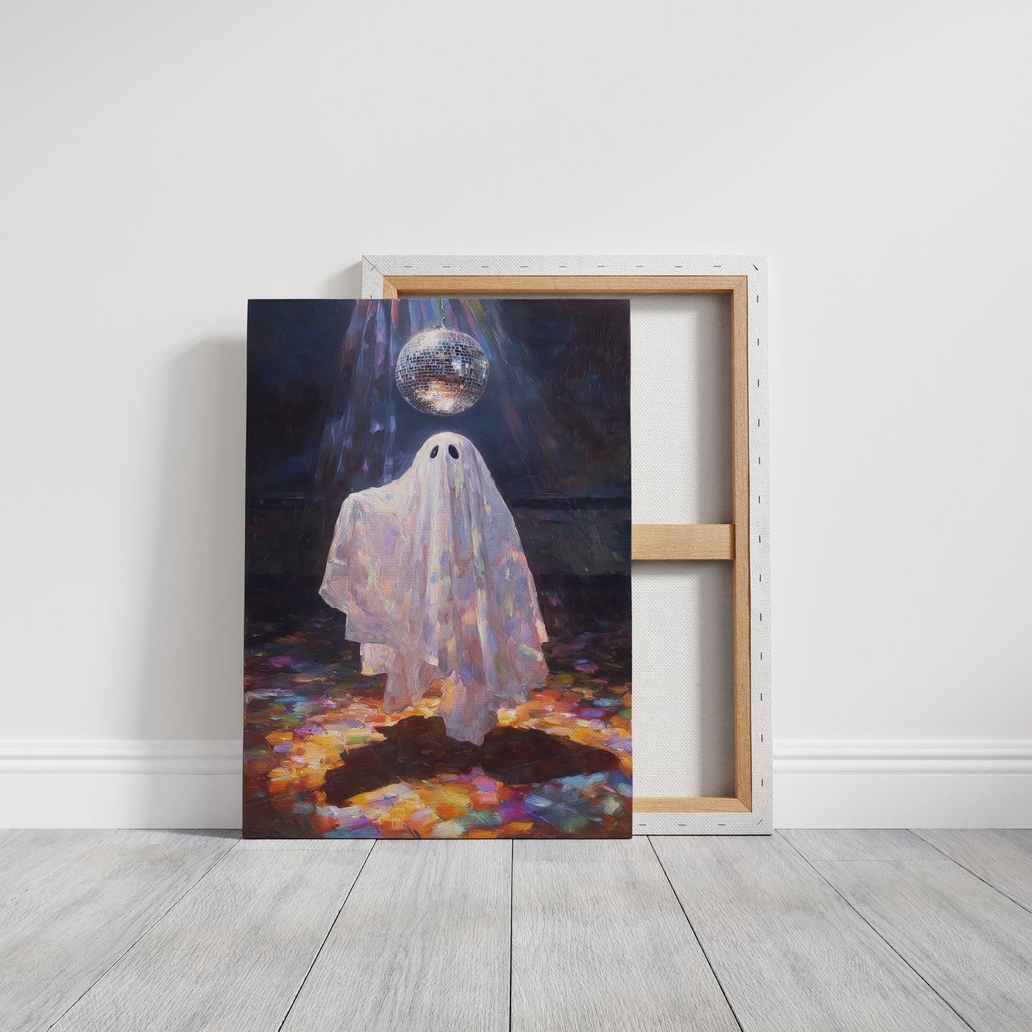 Spectral Dance Beneath Glittering Light