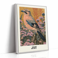 Jay Among the Wildflowers