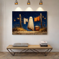 Laundry Day Beneath Starry Skies