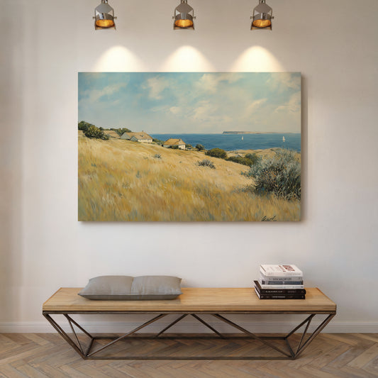 Summer Sails Beyond Golden Hills
