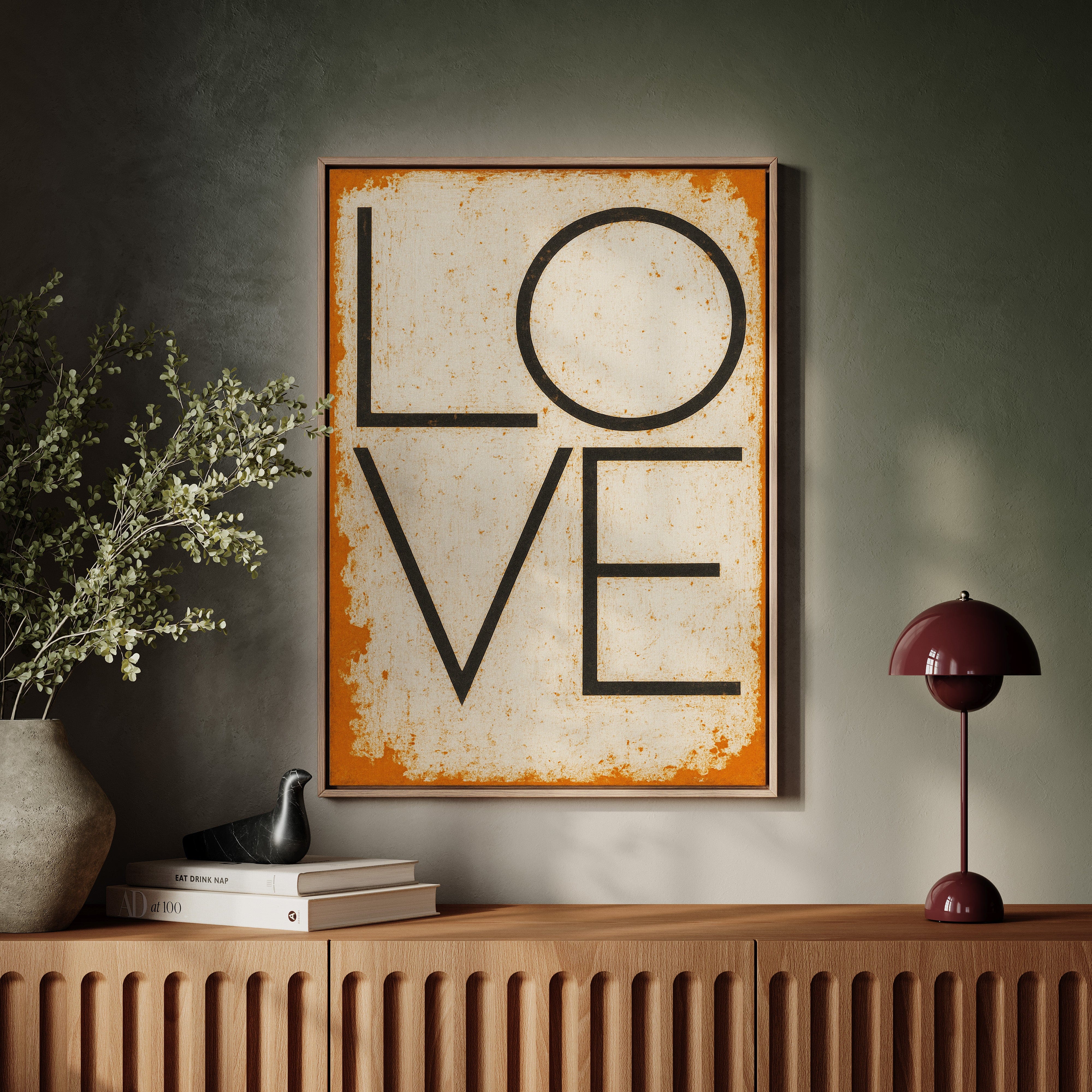 Love in Burnt Orange