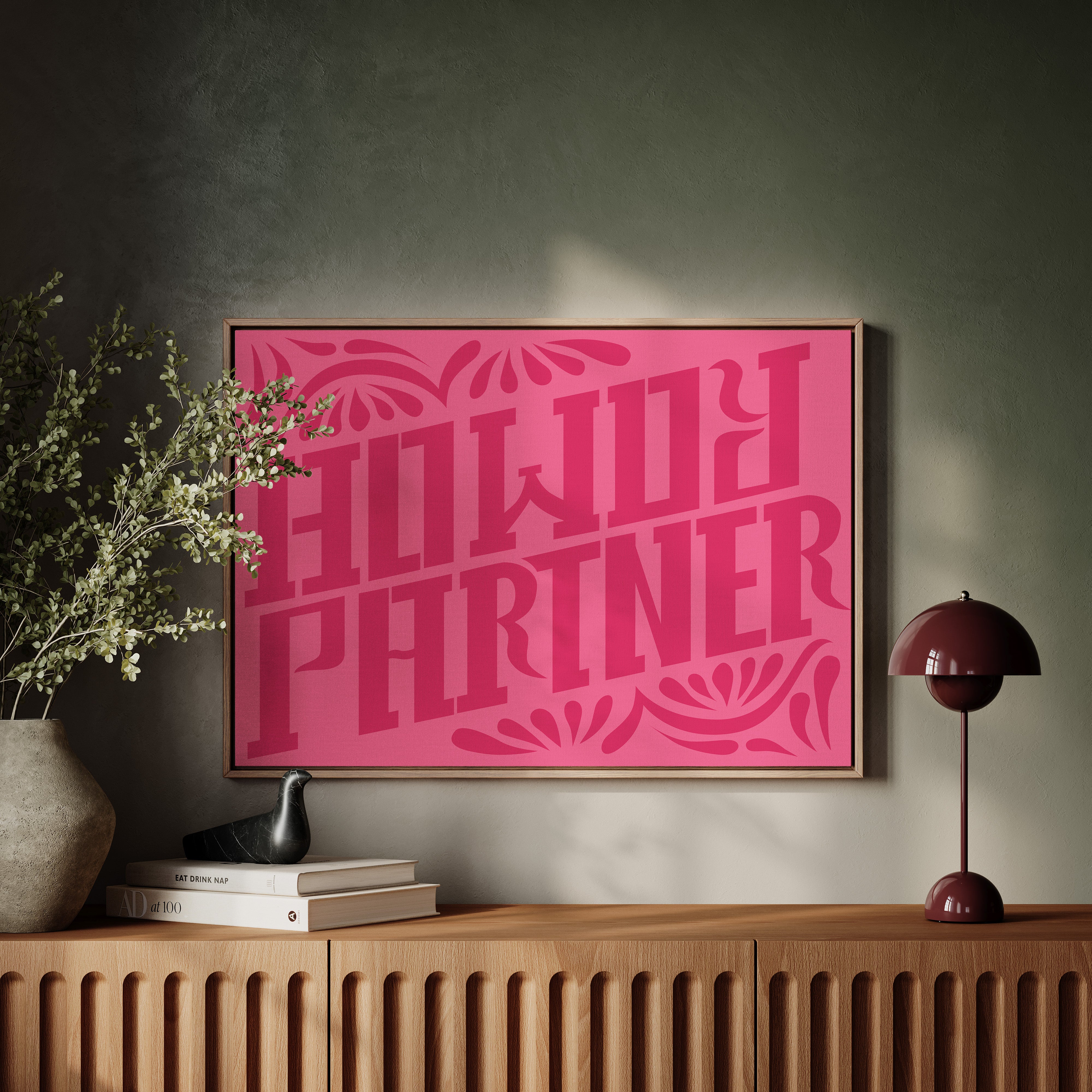 Howdy Partner in Playful Pink Western Style