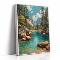 River Through Granite Giants