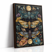 Midnight Moths Chase Celestial Dreams