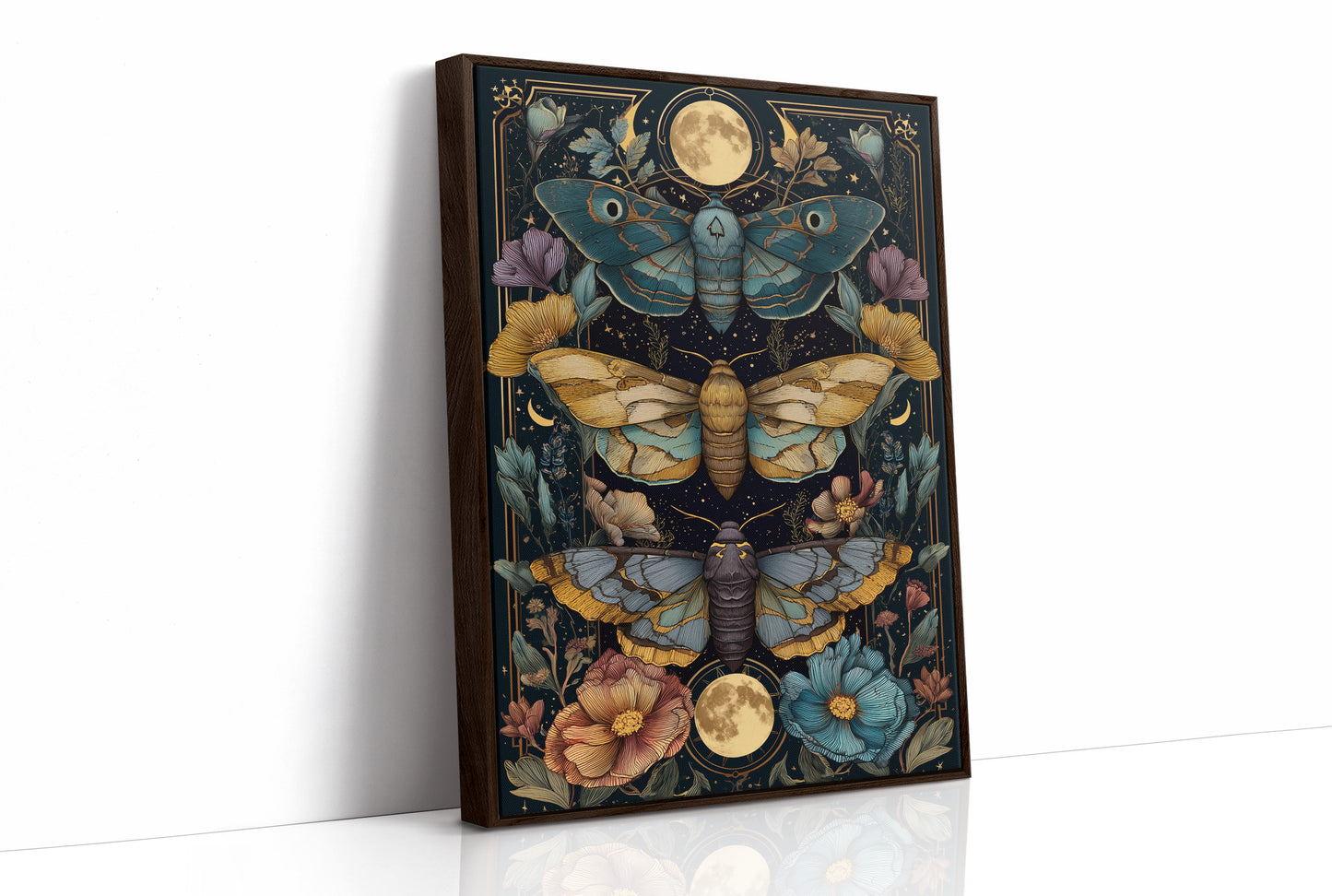 Midnight Moths Chase Celestial Dreams