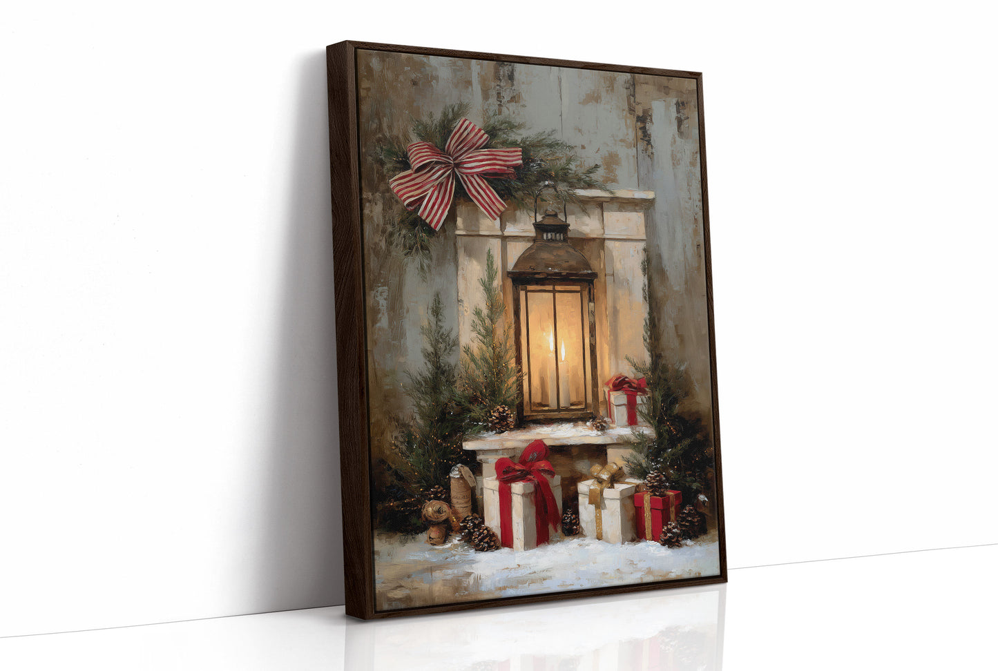 Lantern Light Beckons Winter Home