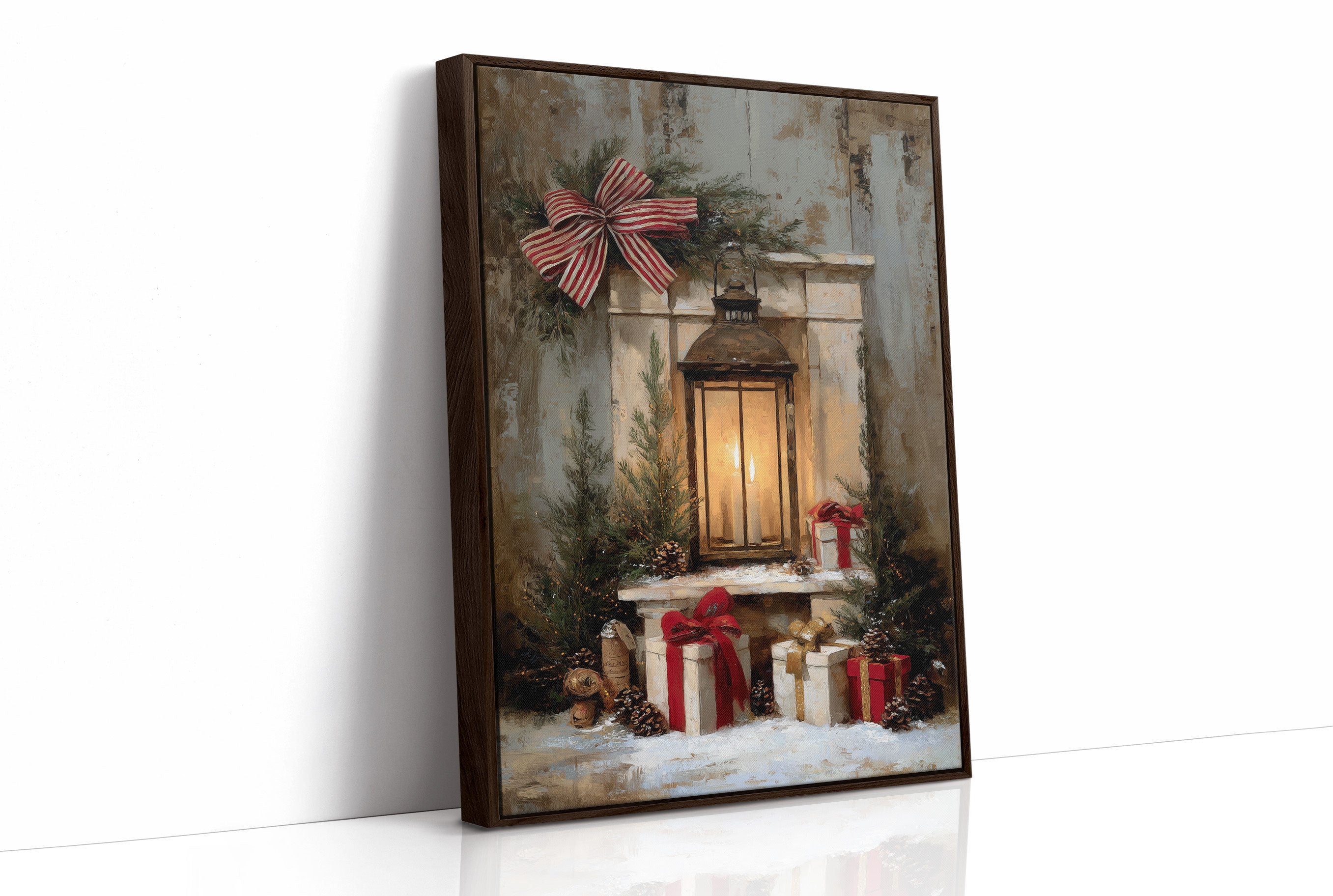 Lantern Light Beckons Winter Home