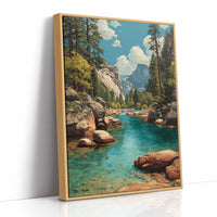 River Through Granite Giants