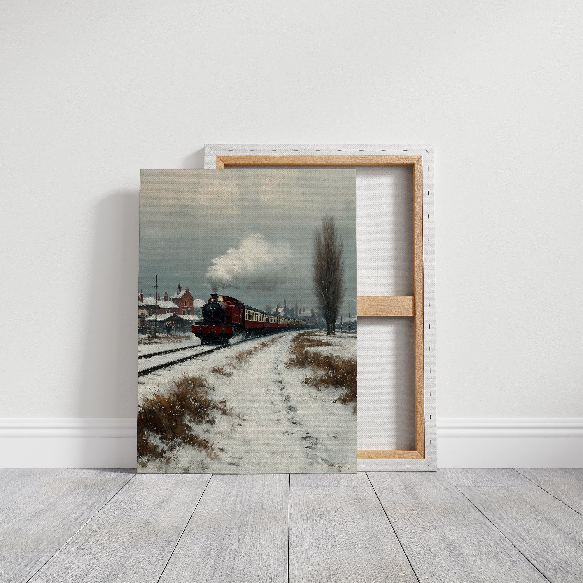 Departing the Snowy Station