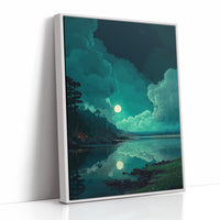 Jade Moons Cast Midnight Reflections