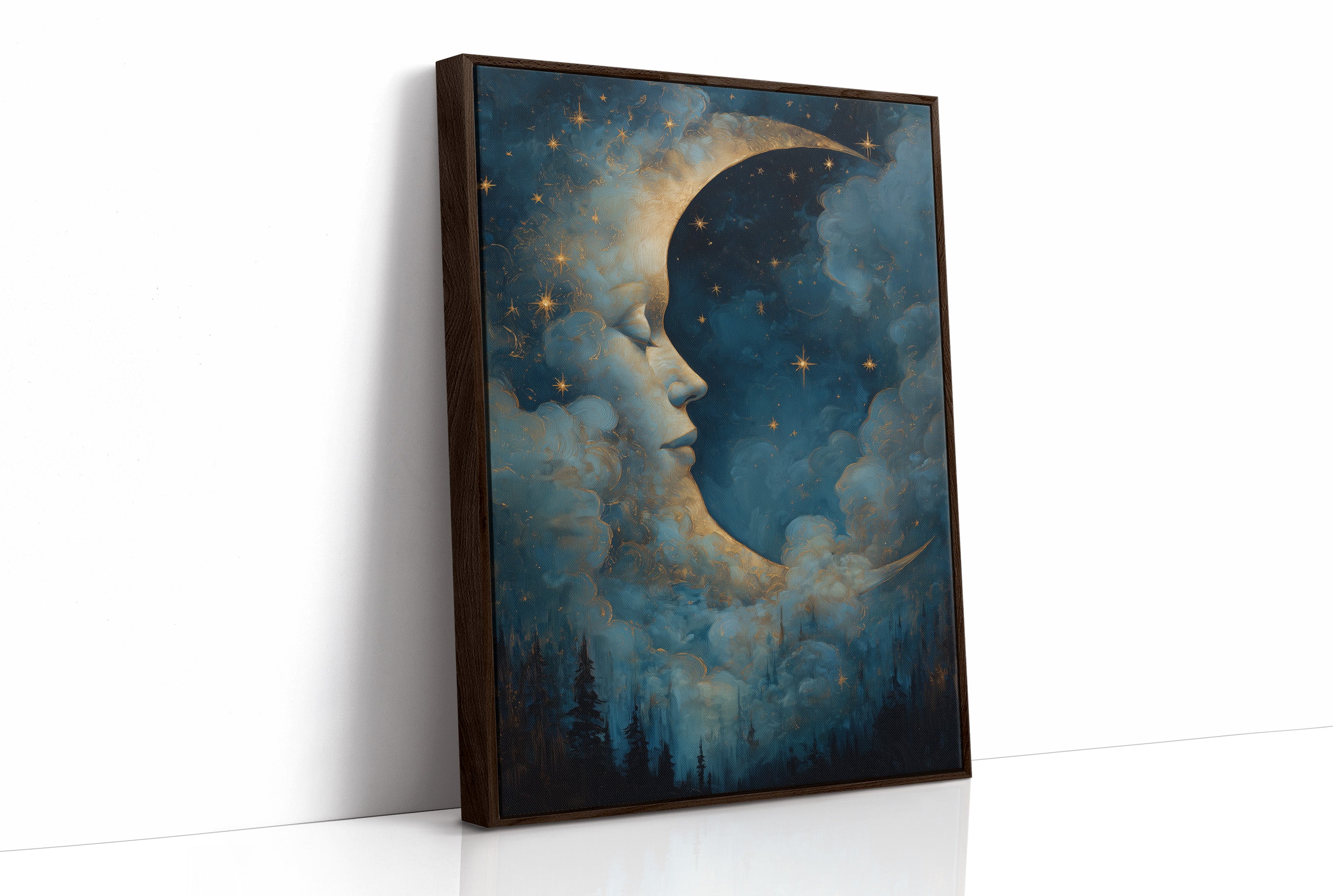 Midnight Dreams In Celestial Blue