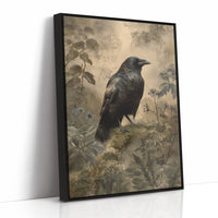 Raven's Perch Among Forgotten Flora