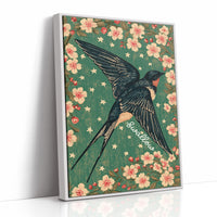 Swallow's Cherry Blossom Descent