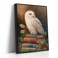 Winter's Scholar Among Ancient Tomes