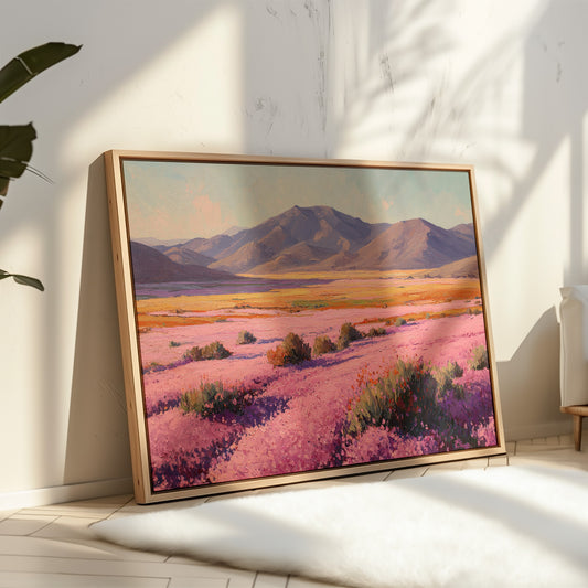 Desert Blooms Paint Mountain Dreams