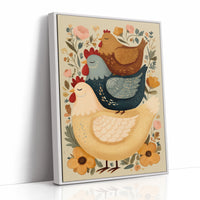 Roosters Tell Folk Art Tales