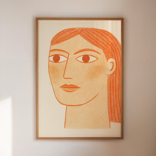 Coral Lines Draw Modern Grace