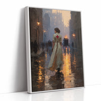 Twilight Mercy On Cobblestone Streets