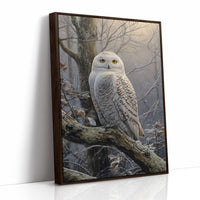 Arctic Wings Meet Winter Woods