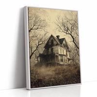 Forgotten Home Among Bare Branches