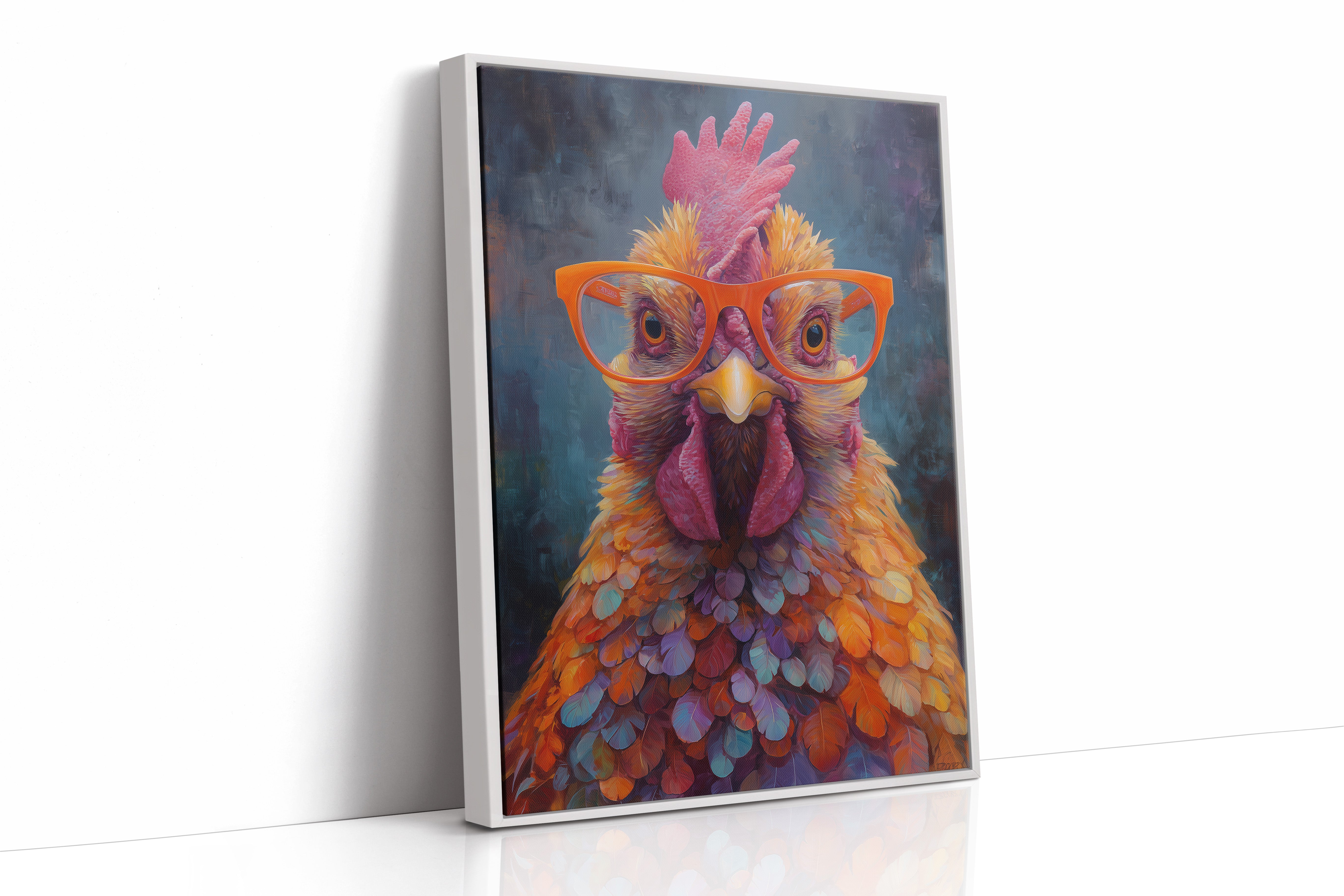 Bookish Rooster Brings Morning Wisdom