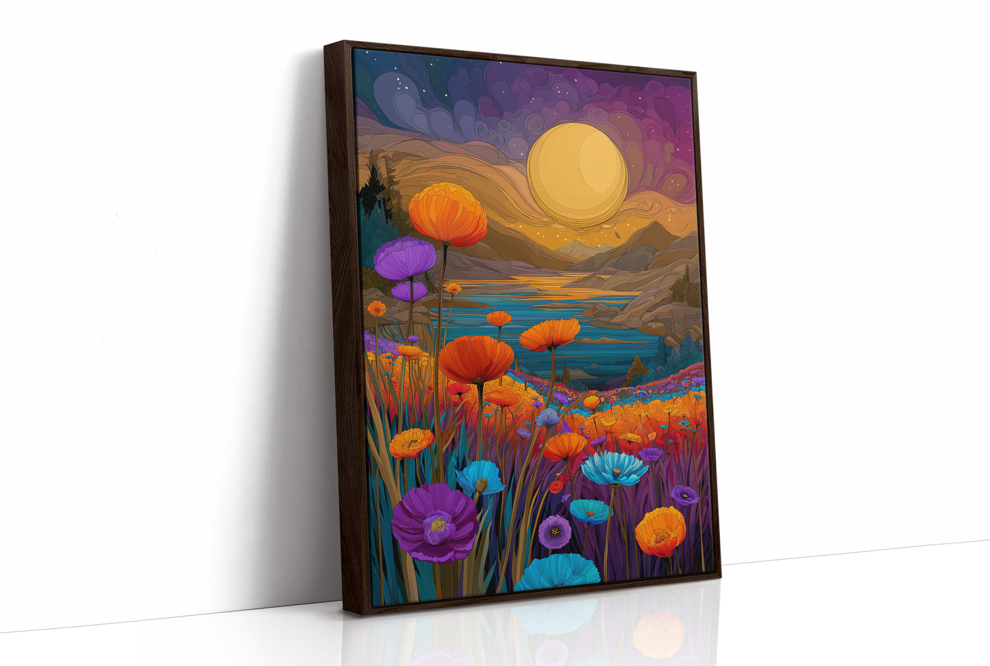 Poppies Bow To Golden Tide